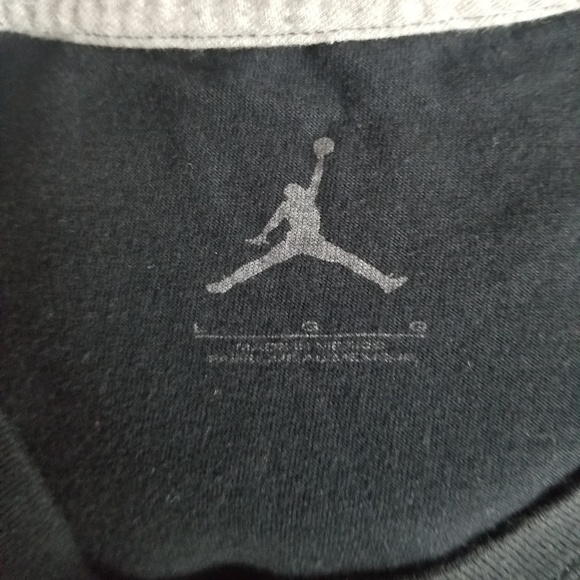 Jordan Jumpman Black Tee Fly Since 1985 Large G30 - Picture 3 of 4